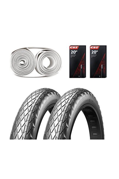 heugers RKS Uyumlu Chaoyang Sandstorm 20x4.0 Zırhlı İç Dış Lastik Seti – Fat ...