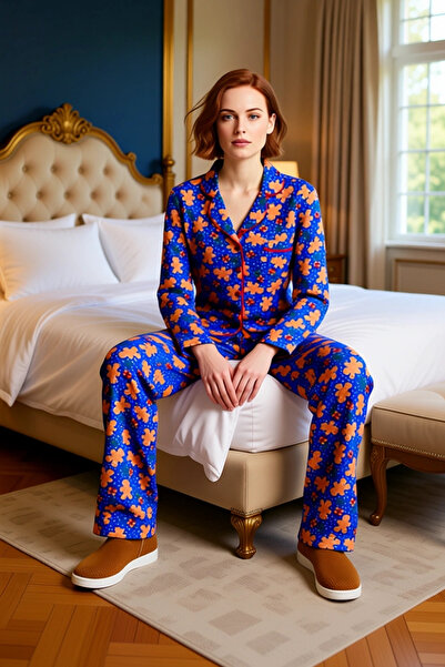 PayBuy Women's Red Christmas Themed Pajama Set Functional Durable Quality Comfortable Aesthetic