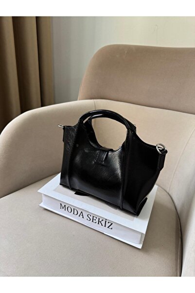 Moda Sekiz Women's Patent Leather Mini Crossbody Shoulder Bag