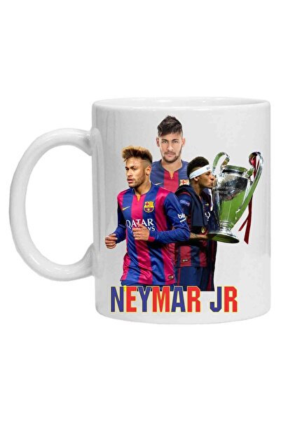 CRD PRINT Personalized Mug with 'Neymar jr. - 1' Print, White Ceramic, 330 ml