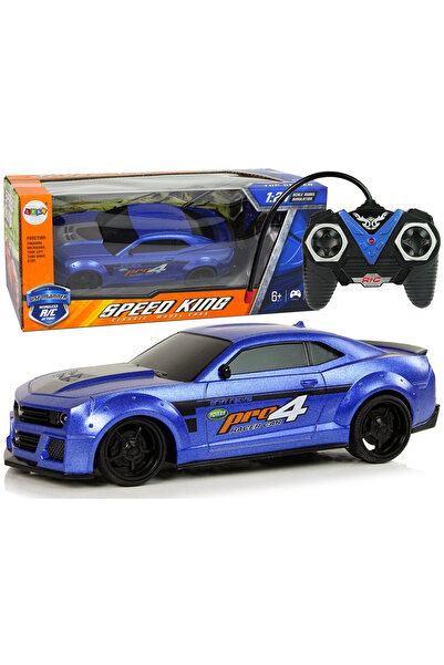 Bebelul Mașină sport radiocomandată albastră la scară 1:24, geamuri fumurii, ...