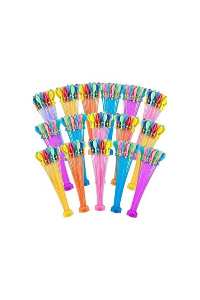 Generic 6 Pack Auto-Fill Water Balloon Stick Multicolour Water Balloons for Kids Perfect for Outdoor Fun