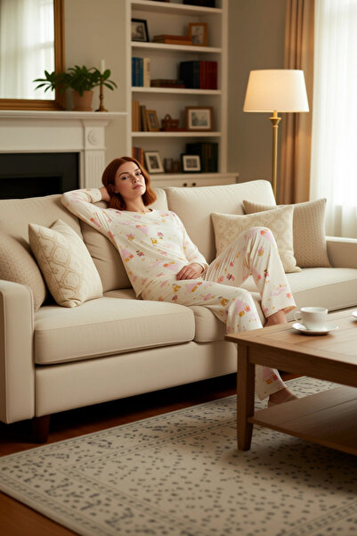 PayBuy Γυναικείο Σετ Πιτζάμες με Χριστουγεννιάτικο Θέμα Ειδικής Κατασκευής Λειτουργικό Ανθεκτικό Ποιοτικό Άνετο Αθλητικό