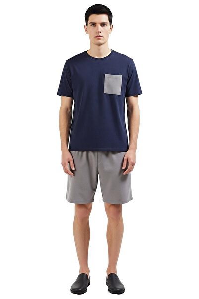 PayBuy Men's Waffle Textured Crew Neck Pajama Set Functional Durable Quality Comfortable Stylish