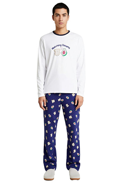 PayBuy Σετ πιτζάμες από βαμβάκι Avocado and Toast με τύπωμα Γυναικεία Λειτουργική Ανθεκτική Ποιότητα Αισθητική