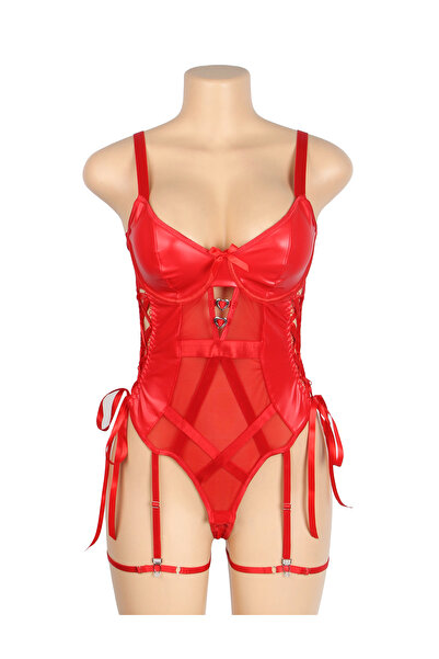 Lingerie and Fashion Style بودي سوت جلد