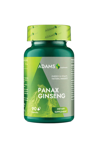 Adams Supplements Panax Ginseng 1000mg, 90caps,