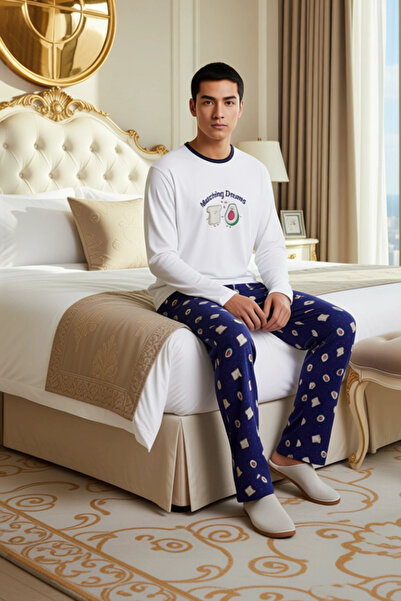 PayBuy Σετ πιτζάμες από βαμβάκι Avocado and Toast με τύπωμα Γυναικεία Λειτουργική Ανθεκτική Ποιότητα Αισθητική