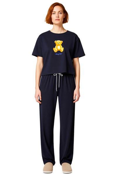 PayBuy Γυναικεία Αικικ με τύπωμα φαρδύ μπατζάκι Σετ Πιτζάμες Λειτουργικό Ανθεκτικό Ποιοτικό Άνετο Μοντέρνο