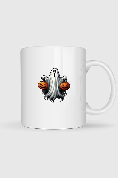 Bahriyeli Collection كوب هالوين وغوست مطبوع