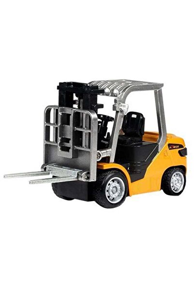 Genaric Lacoz Remote Control Alloy Forklift Truck with Rechargeable Battery 2 in 1 Transformable Lift Fork a