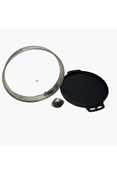 OEM MG Pooya Grill Pan with Heat-Resistant Lid, Diameter 32 cm