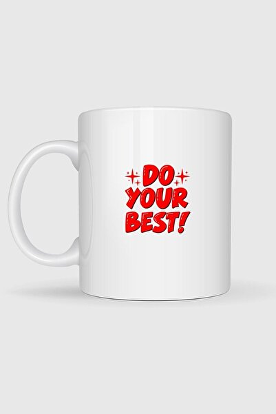 Bahriyeli Collection Do Your Best B Printed Mug Cup