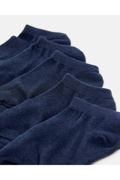 REDTAG Boys Navy Ankle Length Socks Set (3 Pairs)
