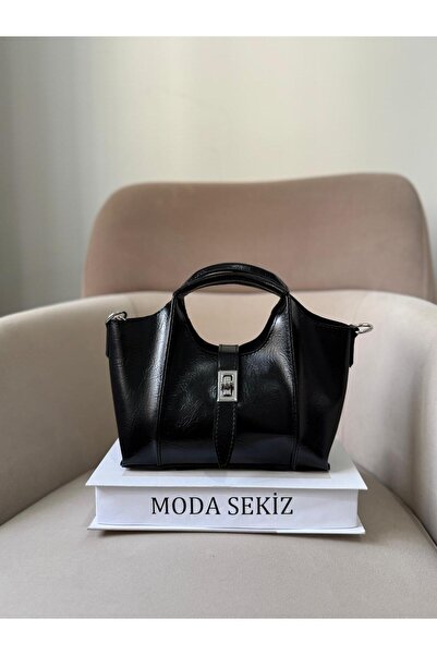 Moda Sekiz Women's Patent Leather Mini Crossbody Shoulder Bag