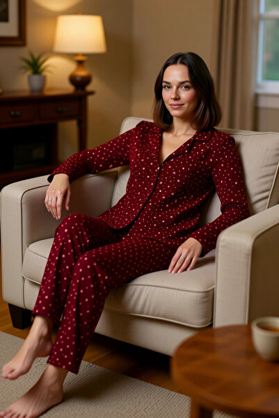 PayBuy Ženska Galaxy Sa deznom Košulja kragna pidžama set funkcionalan, izdrž...