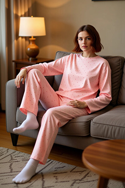 PayBuy Set de îmbrăcăminte pentru acasă cu model de inimă pentru femei Funcți...