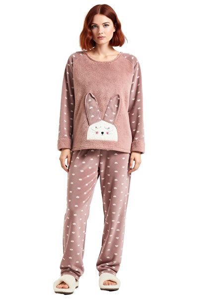 PayBuy Set de pijamale din lână pentru femei și set de bentiță de dormit Funcțional Durabil Calitate Estetică