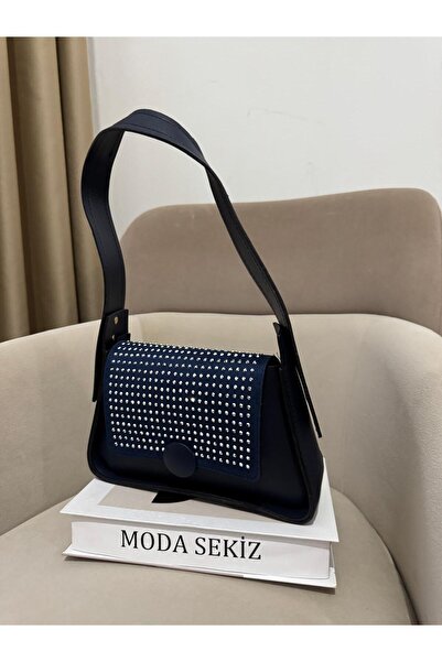 Moda Sekiz Women's Stone Evening and Day Shoulder Bag