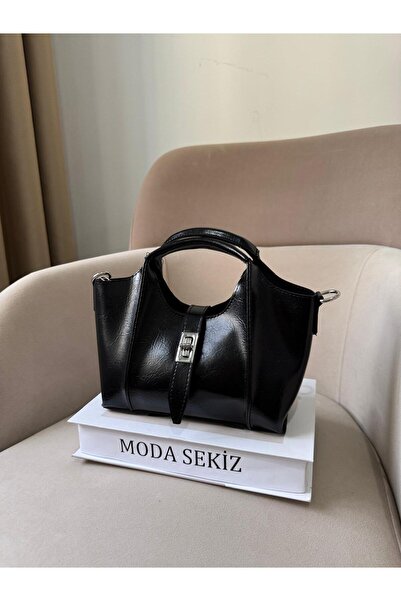 Moda Sekiz Women's Patent Leather Mini Crossbody Shoulder Bag