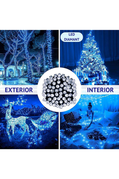 Impact Vision Impact Vision® Christmas Installation, Length 50 m, Roll Type, 240 LEDs, Blue