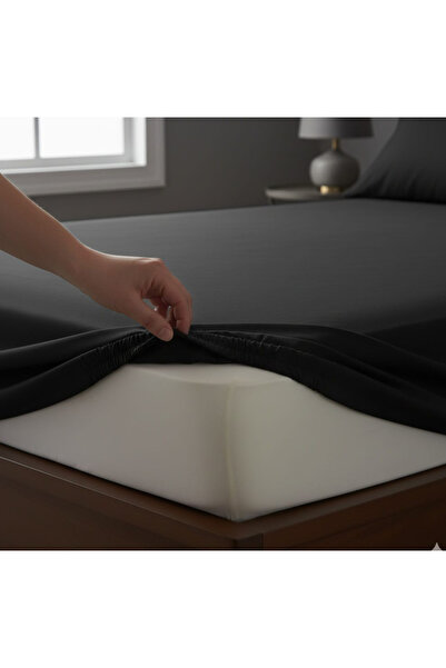 Alpateks Home 100% Cotton Fabric Single Size 120X200Cm Fitted Sheet Set