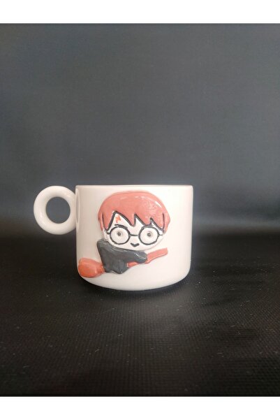 Zümrüdüanka Seramik Harry Potter Embossed Handmade Ceramic Mug