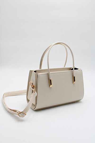 LASSO Women's Cream Small Size Stylish Hand, Arm, and Shoulder Bag