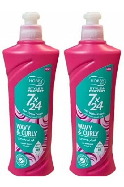 Hobby 24X7 Hair Styling Cream for Curly and Wavy Hair 2 x 250 ml