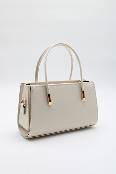 LASSO Women's Cream Small Size Stylish Hand, Arm, and Shoulder Bag