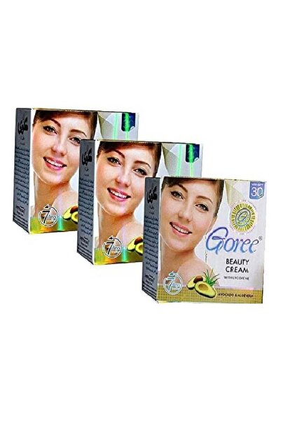goree مجموعة كريمات العناية بالبشرة من جوري بيوتي - 3 قطع