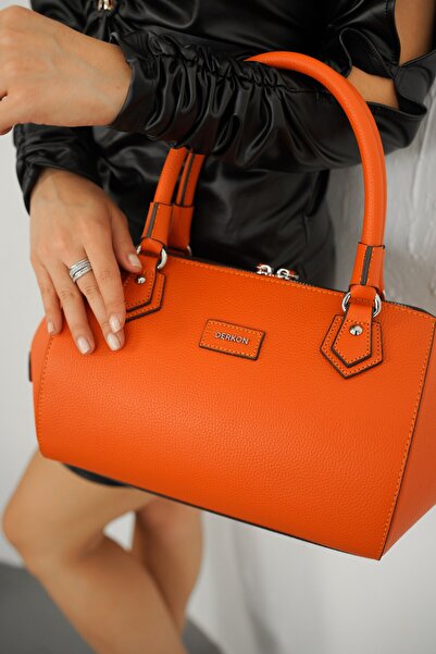 DERKON Genuine Leather Rosely Model Women's Bag