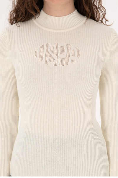 U.S. Polo Assn. U.S. Polo Assn. Half Turtleneck Ex. Slim Knitwear Women's Sweater