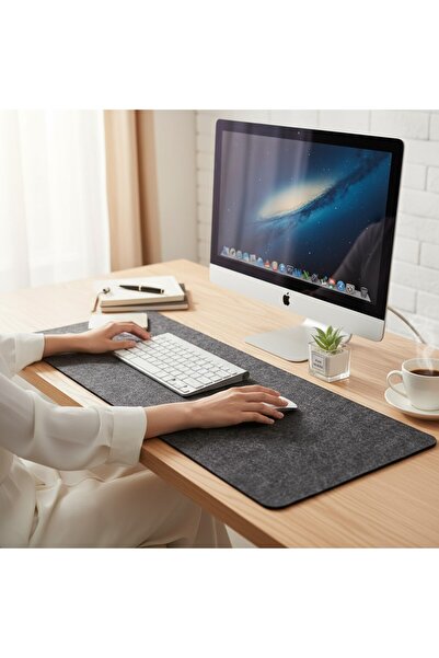 Next Craft Felt Table Top Mousepad and Desk Protector Anthracite Color 3 mm
