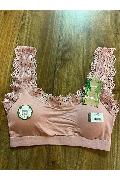 Anıt Γυναικείο μπουστάκι από μπαμπού με άνετη δαντέλα που μπορεί να αφαιρεθεί