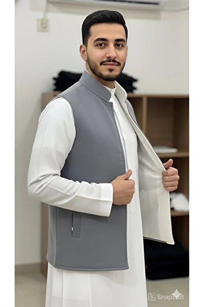 R&M Winter vest, double-sided wool, for added luxury and high quality.