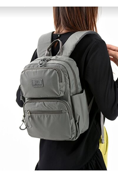 eflanmoda حقيبة ظهر للجنسين متعددة الأقسام مصنوعة من قماش المظلات المقاوم للم...