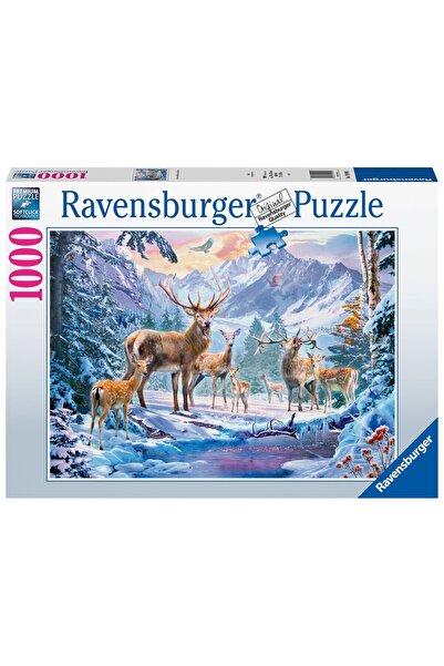 RAVENSBURGER 1000 Piece Puzzle Deer