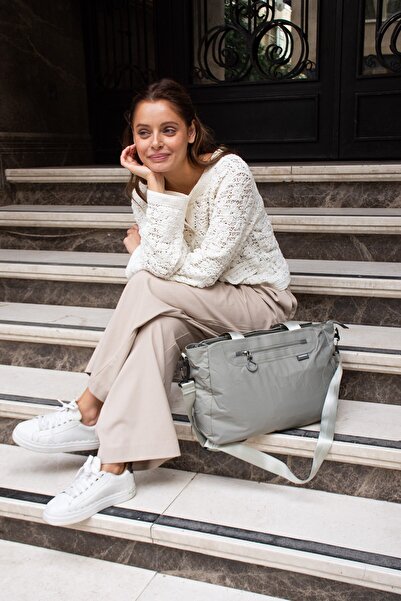 RKY SERENITY Sanmorris Parachute Fabric Multi-Compartment Lightweight Casual and Travel Shoulder Bag