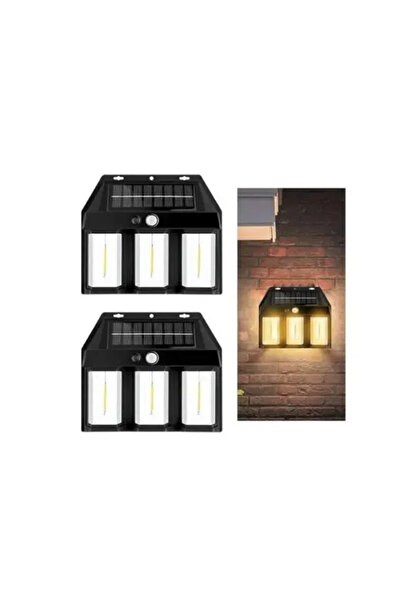 Teknova Outdoor Solar LED Lamp, 3 Modes, Waterproof, Warm Light, Ideal for Yard