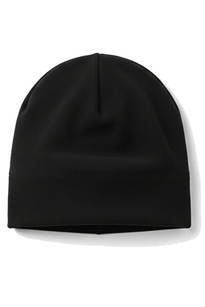 Net Tekstil Black Fleece Beanie Winter Unisex Thermal Cold Proof
