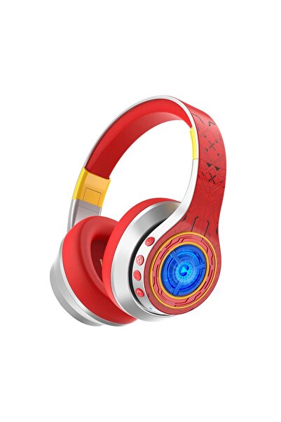 iClever Auraa Headphones, Noise Cancelling, LED, Bluetooth 6.0, Volume 80dBA, Playback 47h, Wireless, Microphone