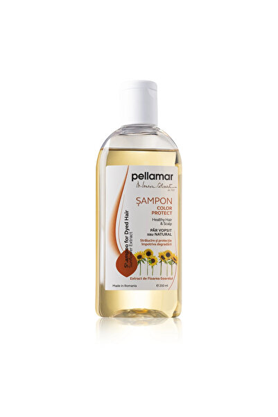 PELLAMAR Cosmetics Shampoo for colored hair with sunflower extract 250ml