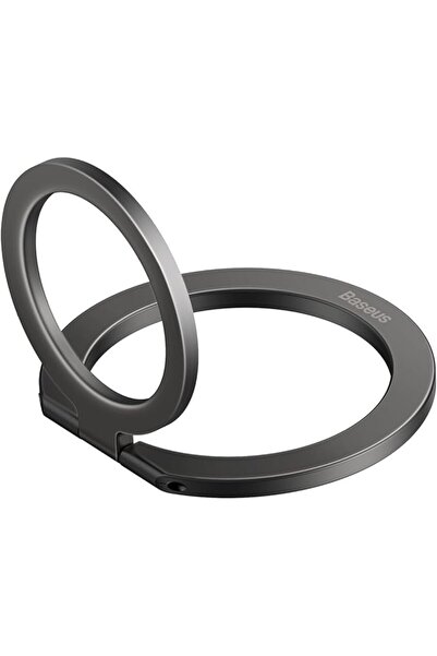 Baseus Halo Series Magnetic 360° Rotatable Phone Ring Holder Stand - Grey