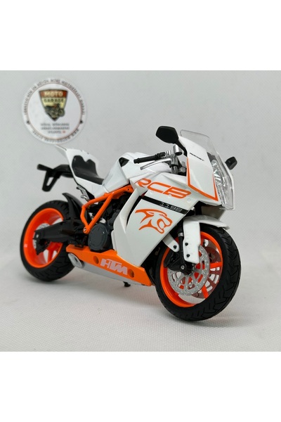 MotoGarage Ktm 1190 Rc8 1:12 Diecast Motorcycle Model – Ktm Licensed – Collec...