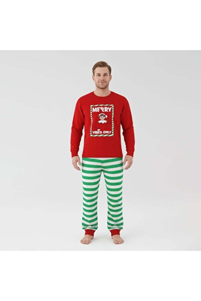 The elf long-sleeve men's pajamas