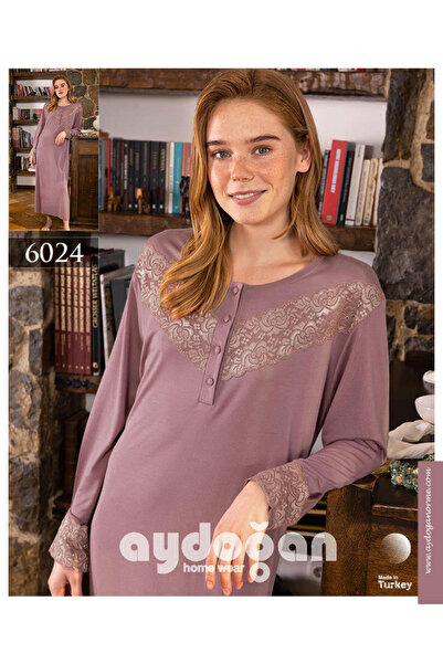 Aydoğan XXYDOĞAN 6024 UZUNKOL BOYDAN LİLA GECELİK