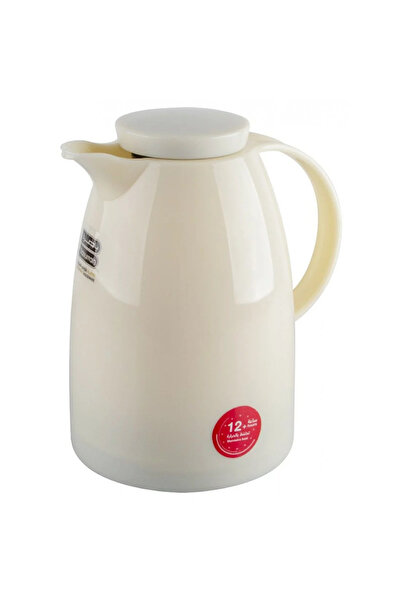 BASURRAH ترمس شاي باصرة لون بيج لامع 0.5 لتر