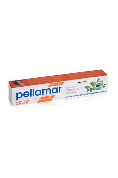 PELLAMAR Cosmetics Toothpaste with anise - fluoride free ORAL CARE 50ml