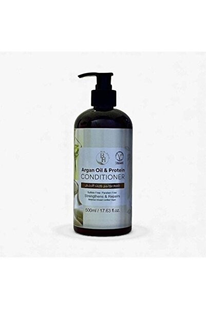 B H BIO HAIR بلسم الشعر بزيت الأرغان والبروتين من بي اتش بيو، نباتي، خالٍ من ...